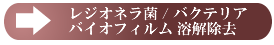 レジオネラ菌/バクテリア/バイオフィルム溶解除去